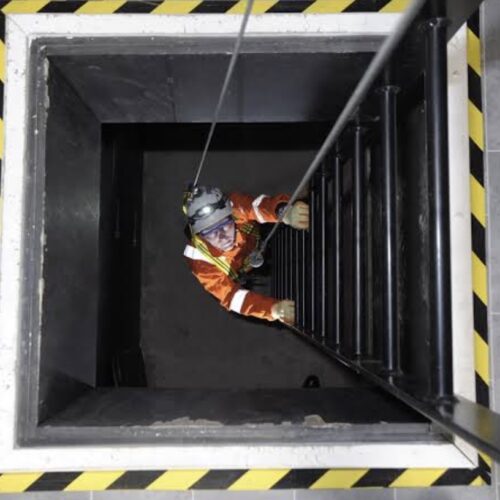 Confined Space training Sunshine Coast - ladder