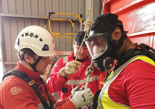 Incident Commander course breathing apperatus