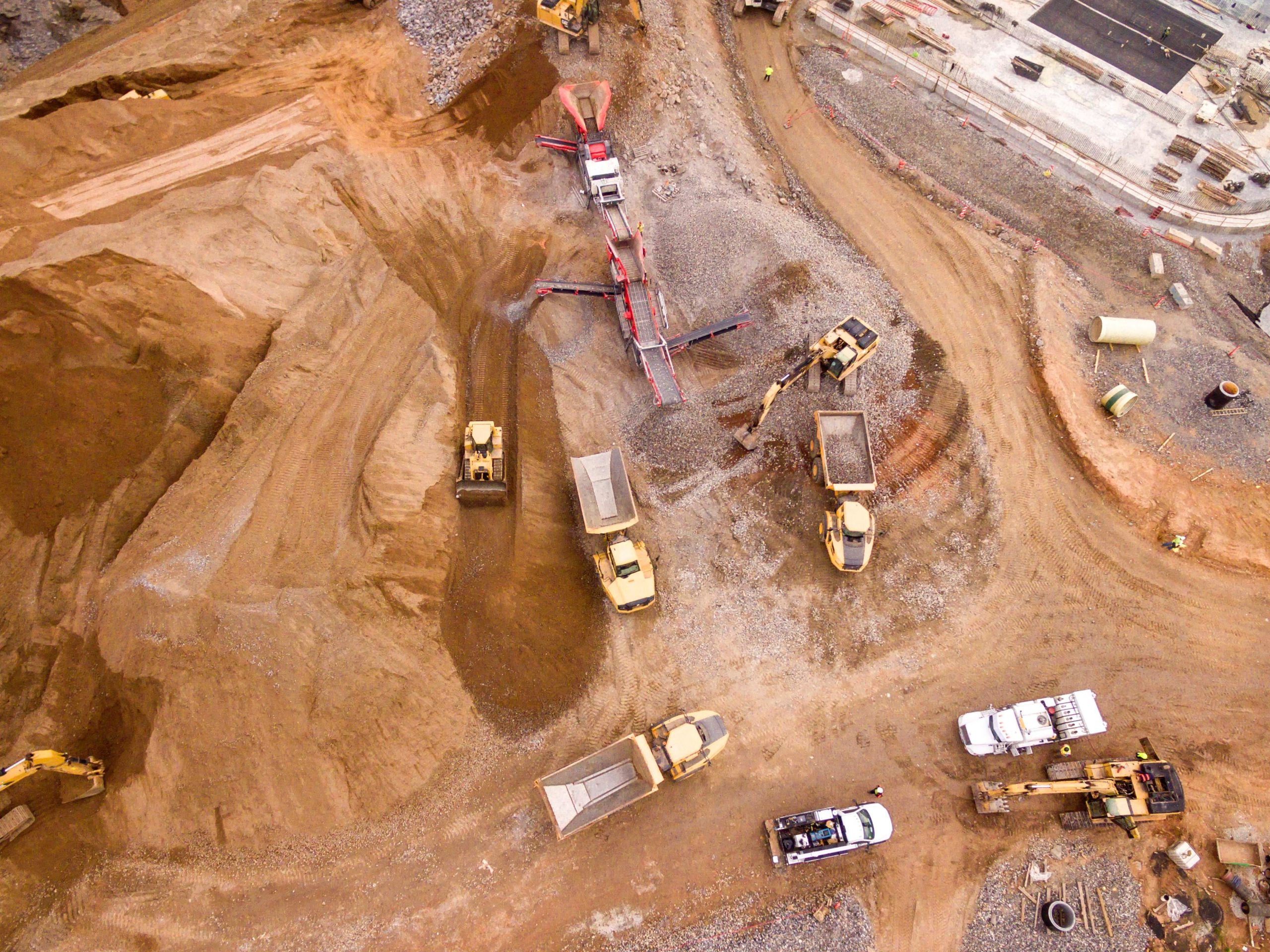 Standard 11 course sunshine coast - mining from above