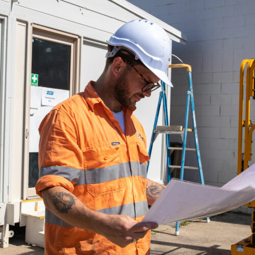 ICAM Lead Investigator Training - worker looking at investigation papers